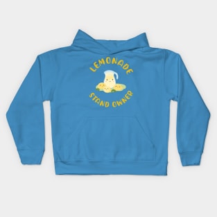 Lemonade Stand Owner Kids Hoodie